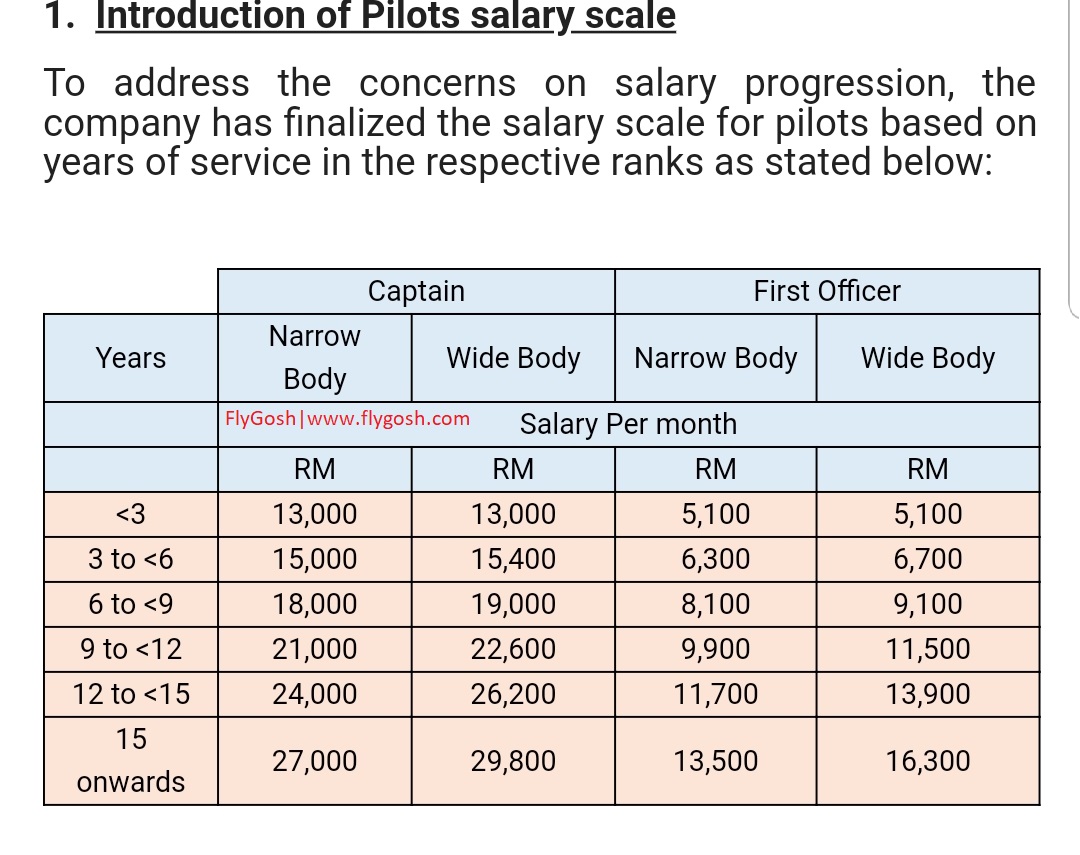 How Much Malaysian Commercial Pilots Earn Ranks Explained Pilot Visnu